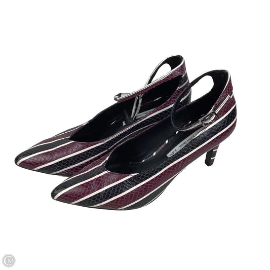 Shoes Heels Stiletto By Cmc In Striped Pattern, Size: 37