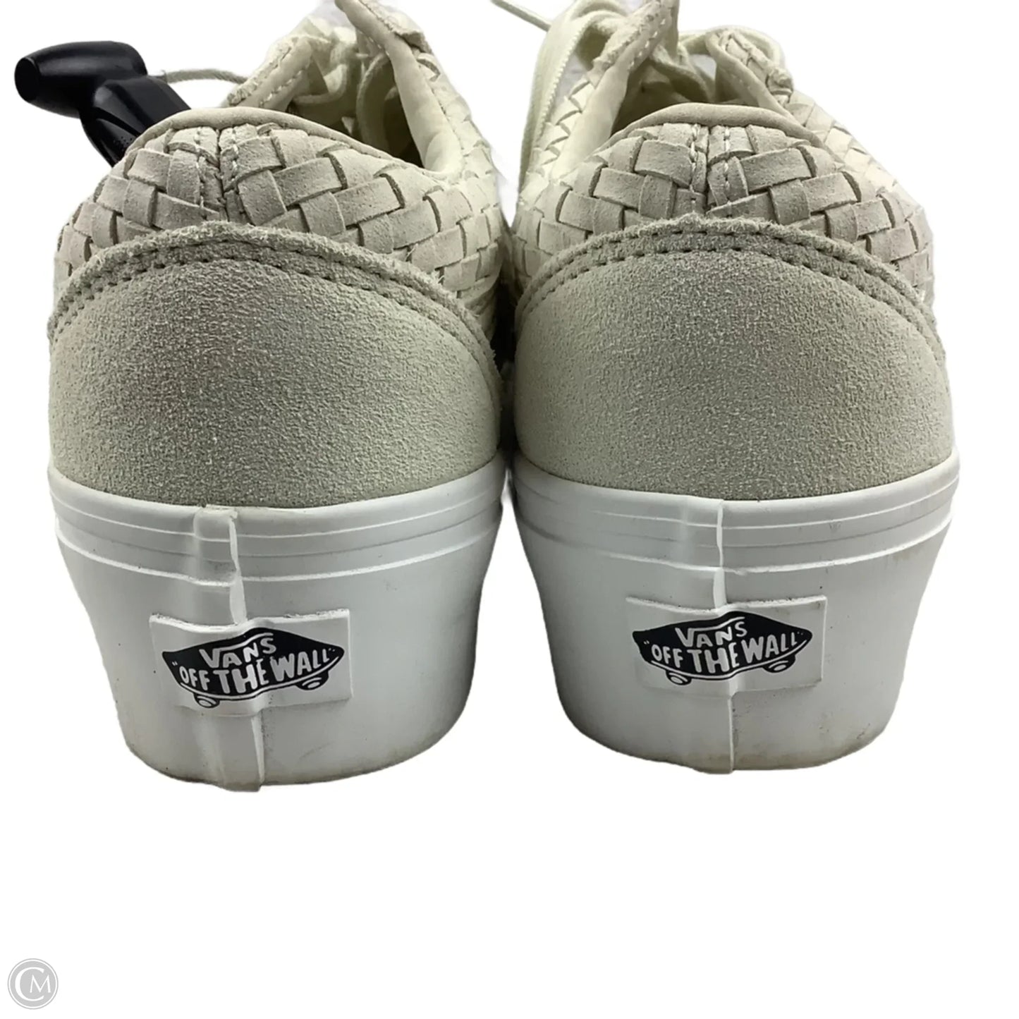 Shoes Sneakers Platform By Vans In Cream, Size: 7