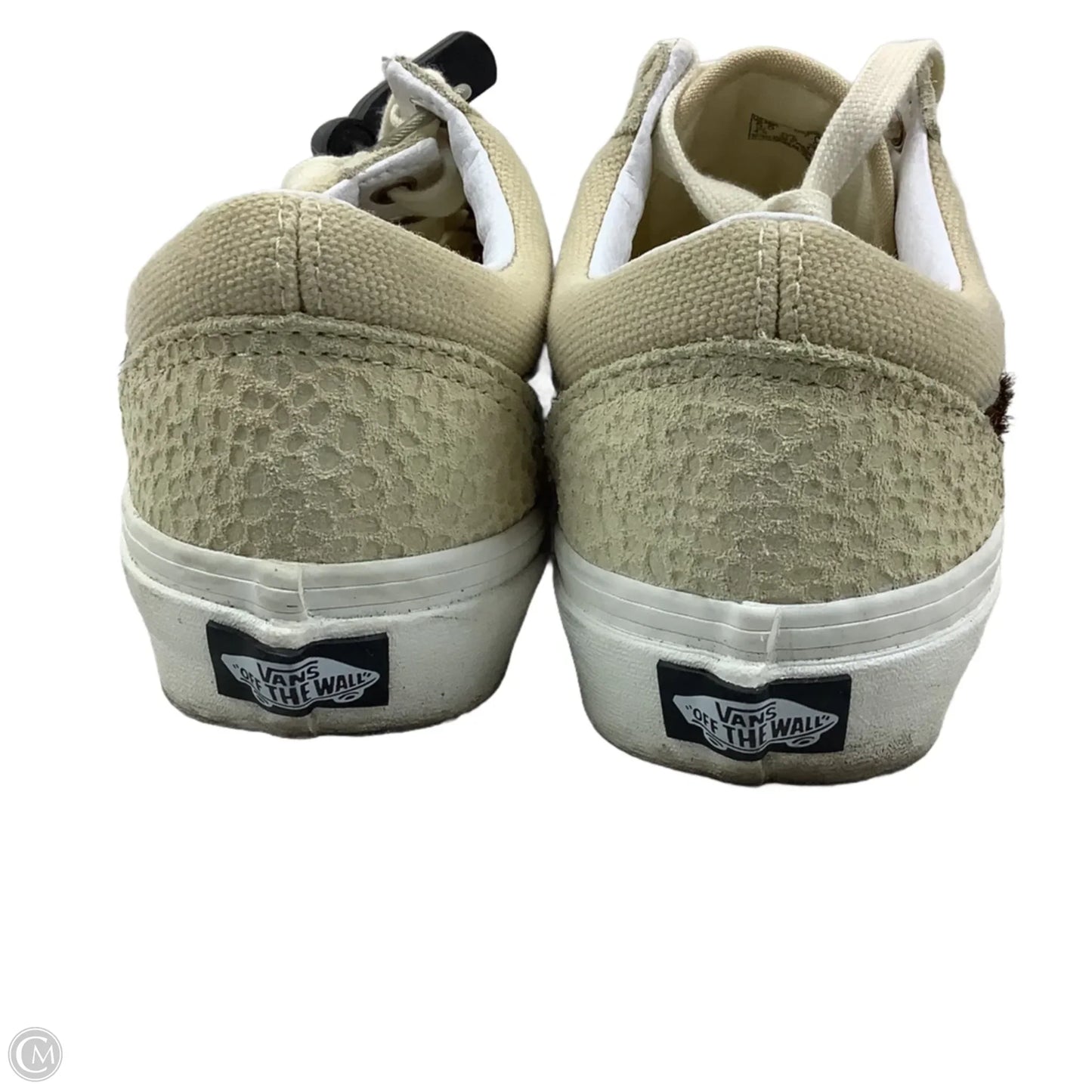 Shoes Sneakers By Vans In Tan, Size: 7