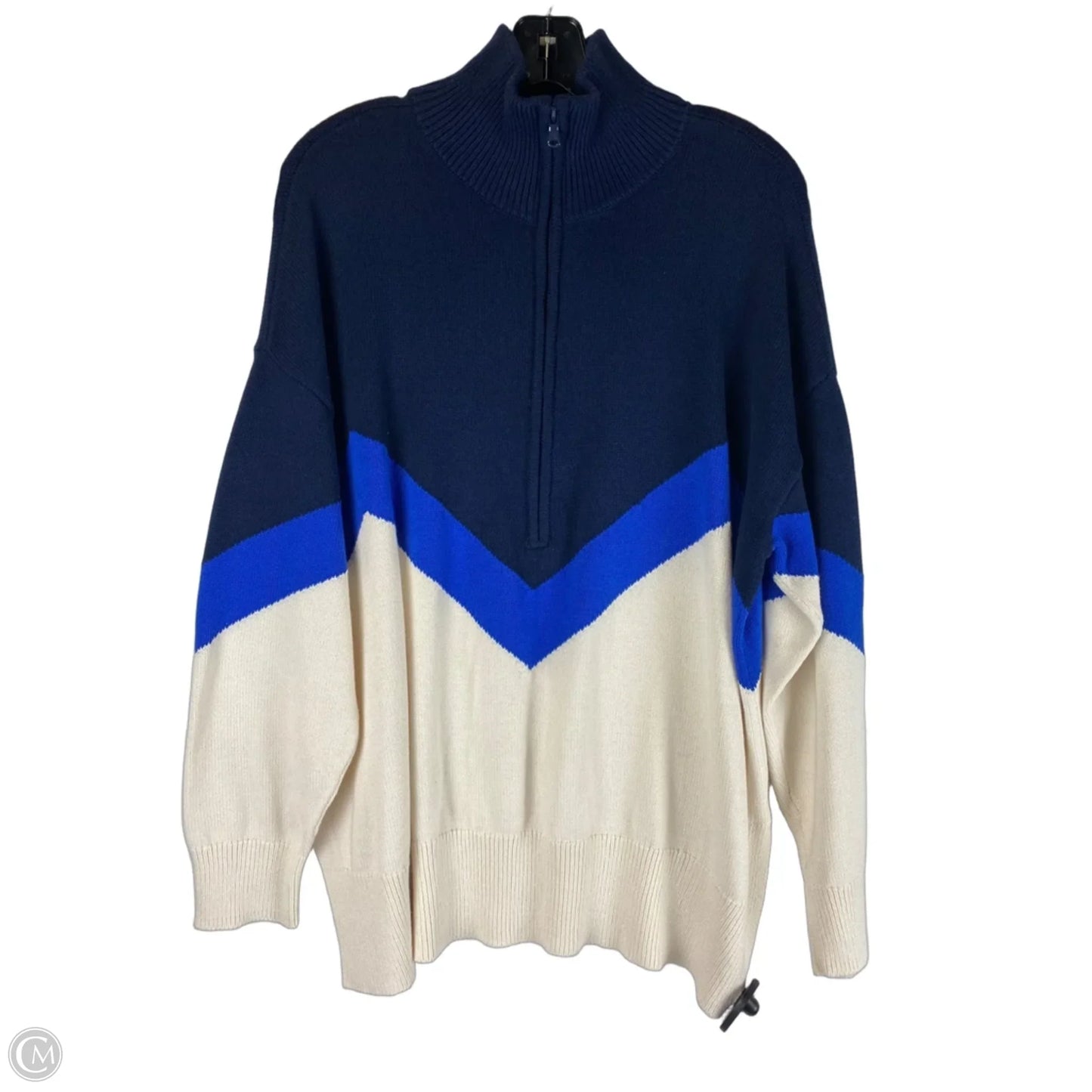 Sweater By Lou And Grey In Navy, Size: Xl