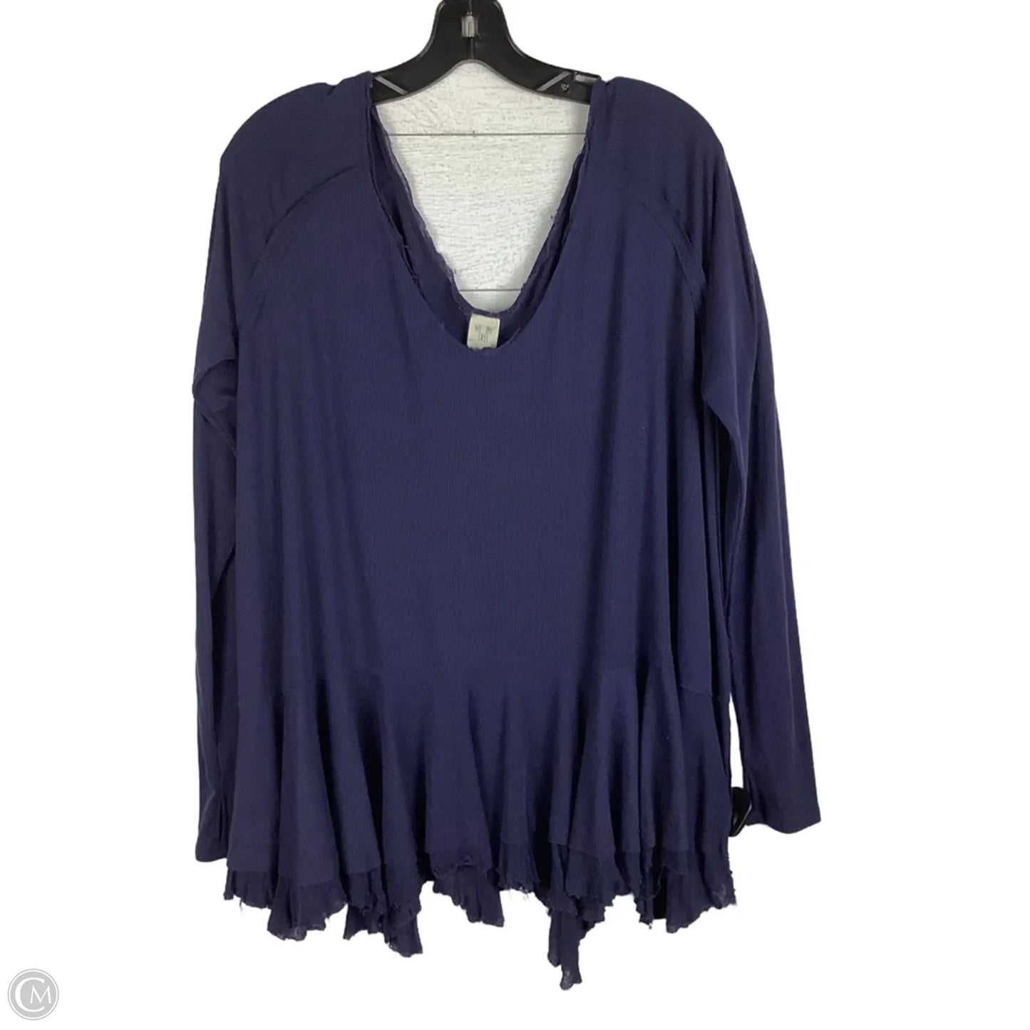 Top Long Sleeve Basic By We The Free In Navy, Size: L