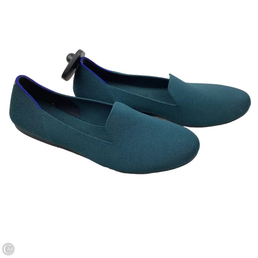 Shoes Flats By Rothys In Teal, Size: 7.5