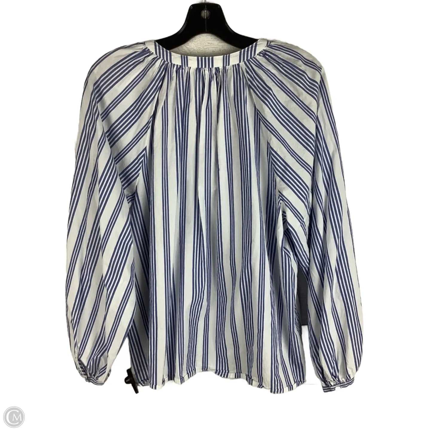 Top Long Sleeve By Old Navy In Striped Pattern, Size: L