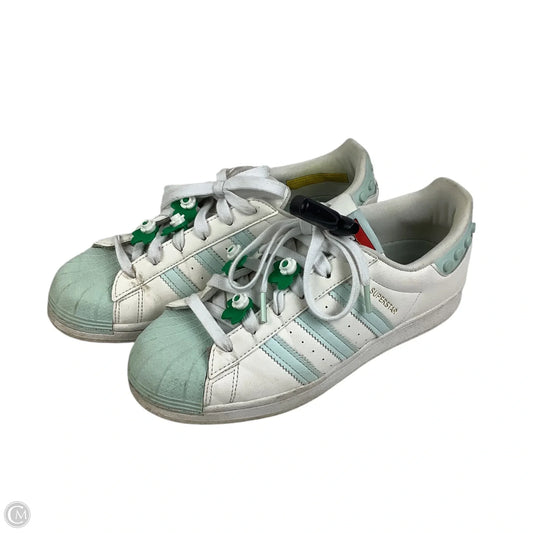 Shoes Sneakers By Adidas In Blue & White, Size: 7.5