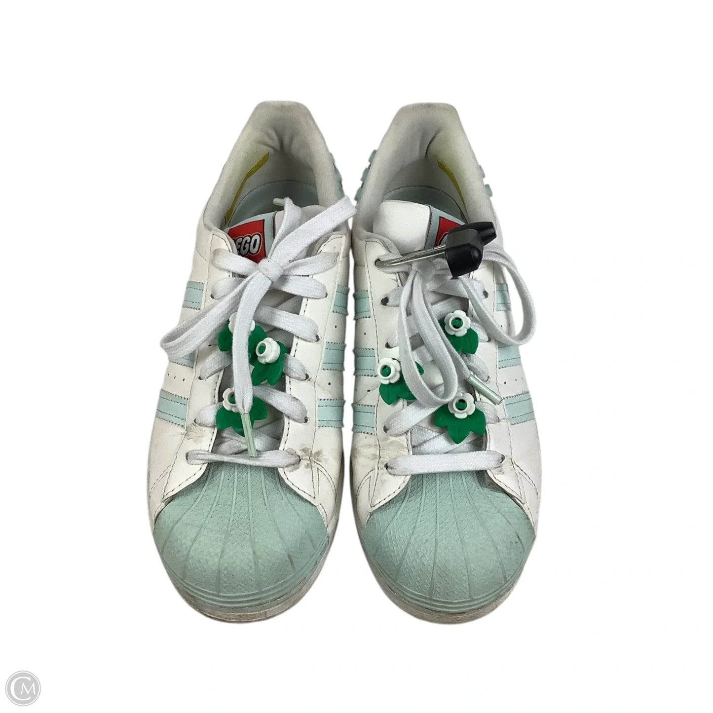 Shoes Sneakers By Adidas In Blue & White, Size: 7.5