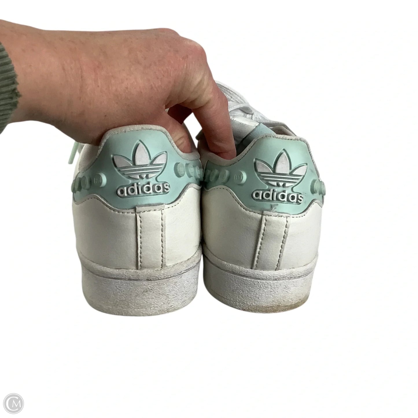 Shoes Sneakers By Adidas In Blue & White, Size: 7.5