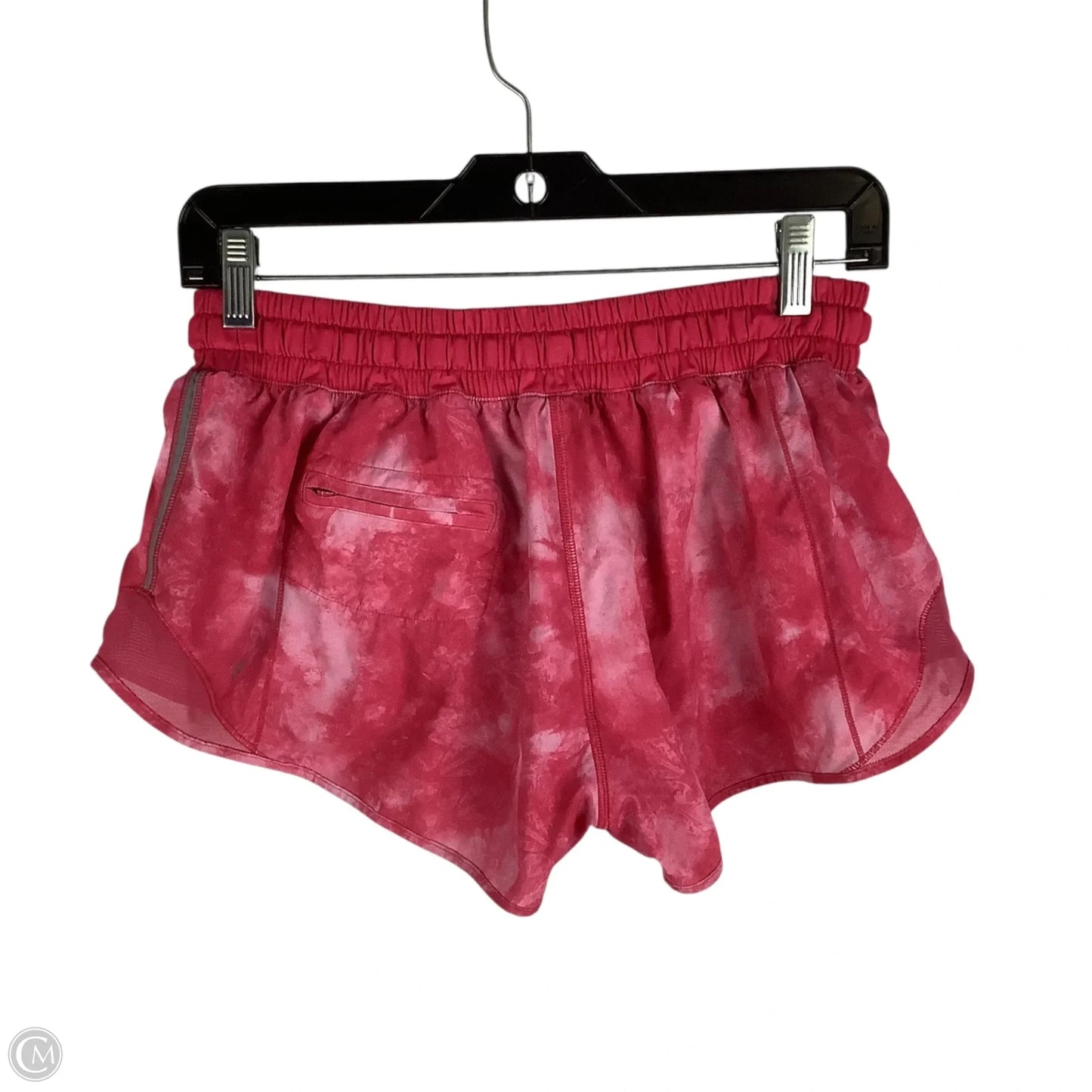 Athletic Shorts By Lululemon In Pink, Size: 8