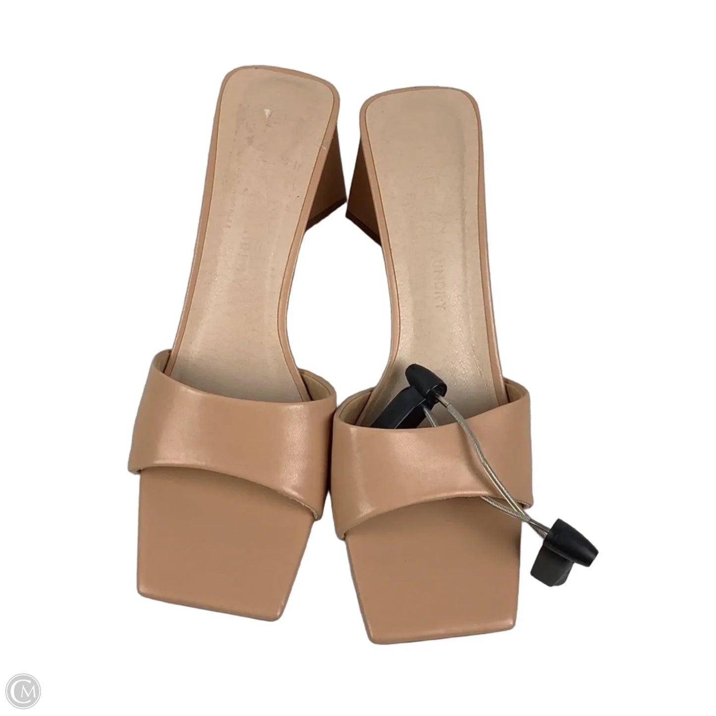 Sandals Heels Block By Chinese Laundry In Tan, Size: 10