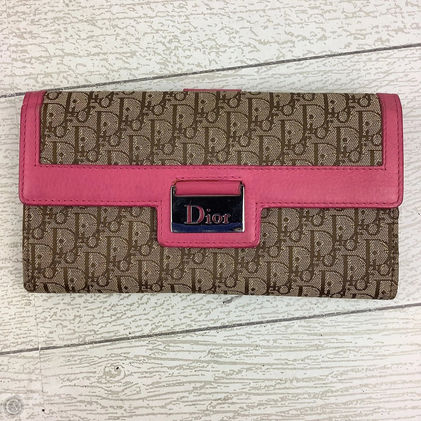 Wallet Luxury Designer By Dior, Size: Medium