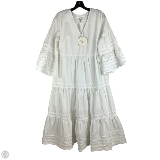 Dress Casual Midi By Target-designer In White, Size: M