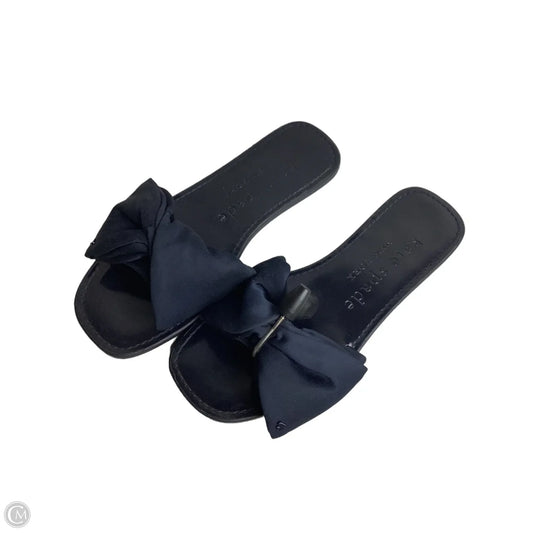 Sandals Designer By Kate Spade In Navy, Size: 5.5