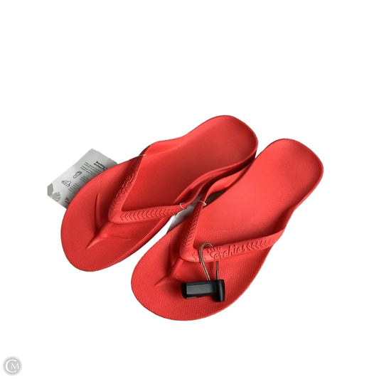 Sandals Flip Flops By Clothes Mentor In Coral, Size: 8