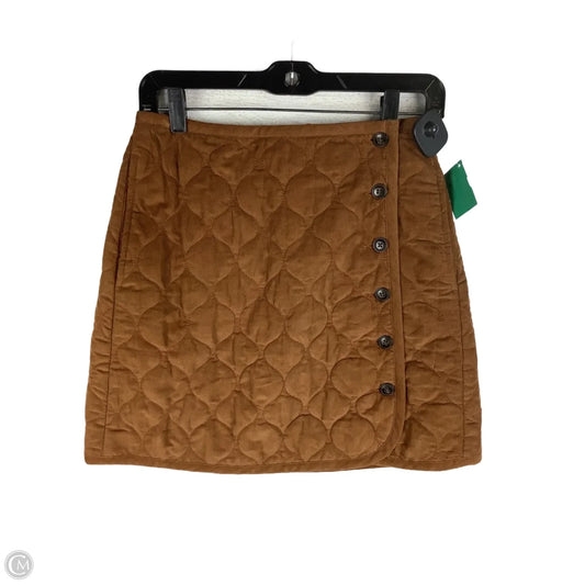 Skirt Mini & Short By Madewell In Brown, Size: 2