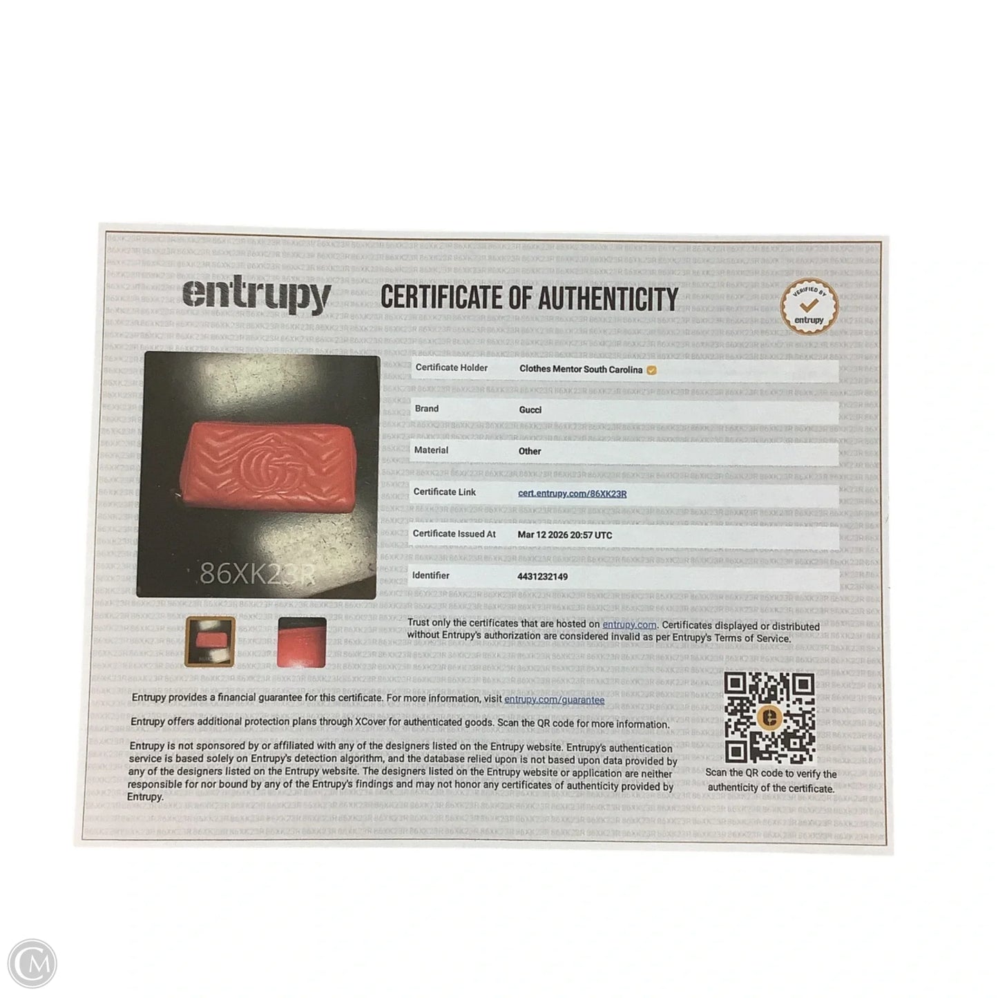 Wallet Luxury Designer By Gucci, Size: Large