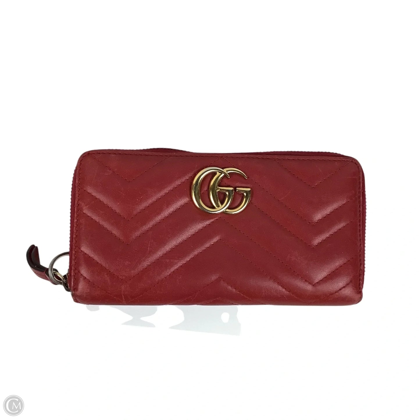 Wallet Luxury Designer By Gucci, Size: Large