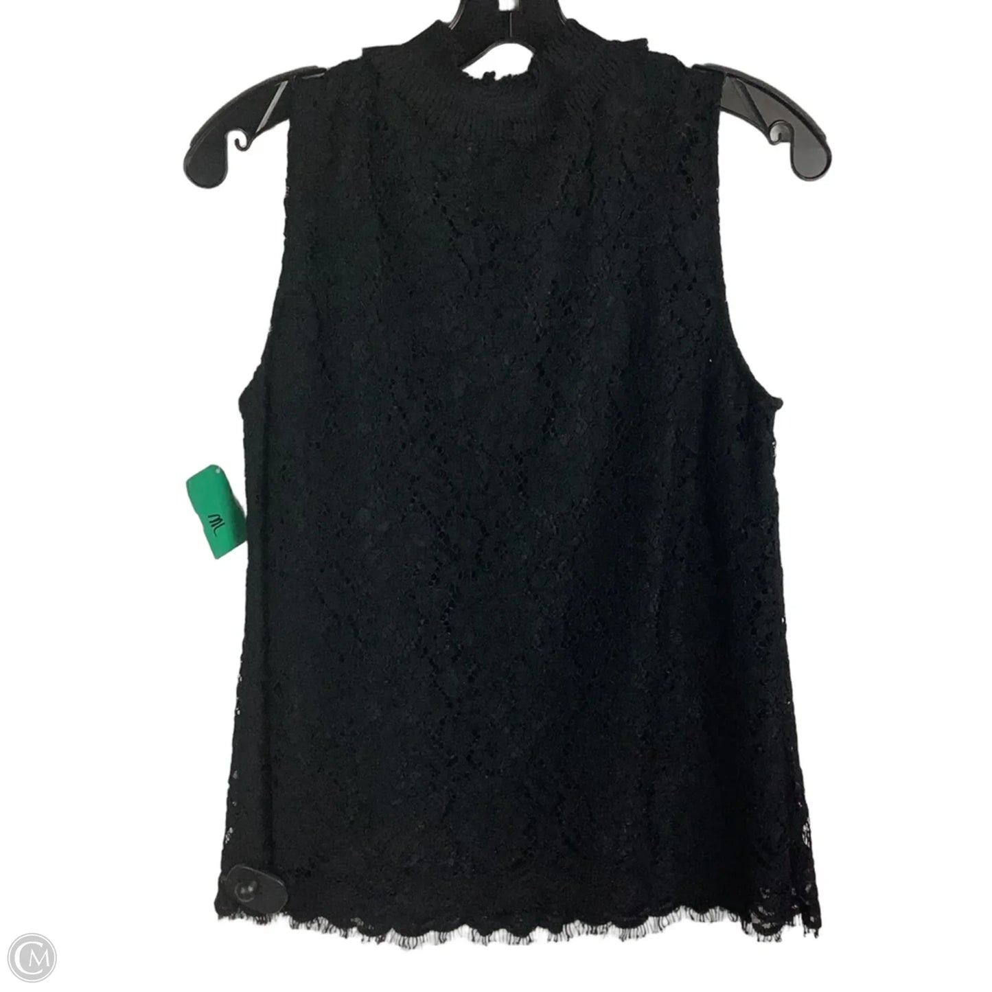 Top Sleeveless By J. Crew In Black, Size: S
