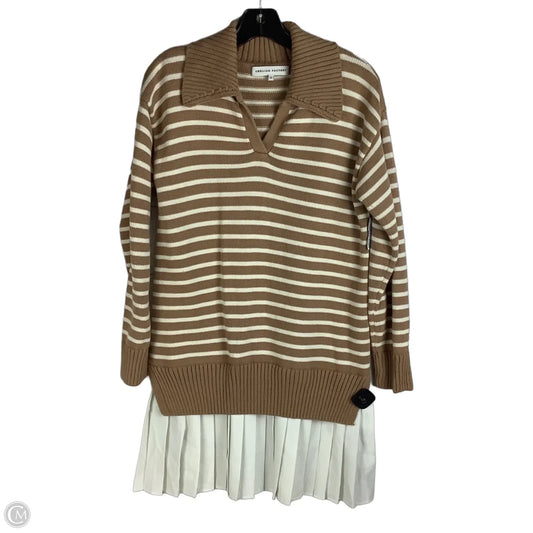 Sweater By English Factory In Striped Pattern, Size: S