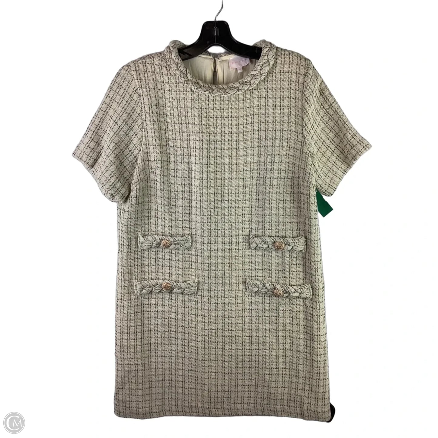 Dress Work By Entro In Cream, Size: S