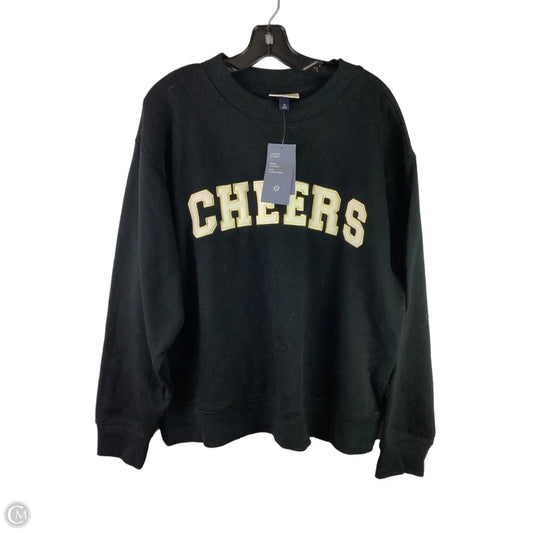 Sweatshirt Crewneck By Universal Thread In Black, Size: Xl