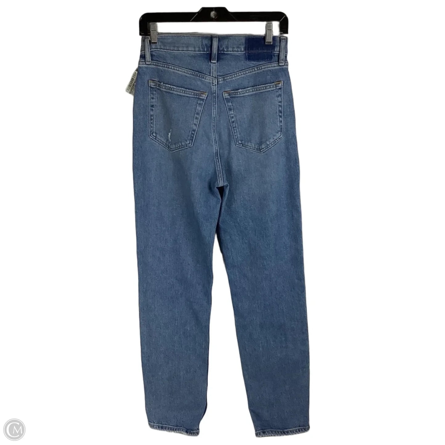 Jeans Straight By Abercrombie And Fitch In Blue Denim, Size: 2