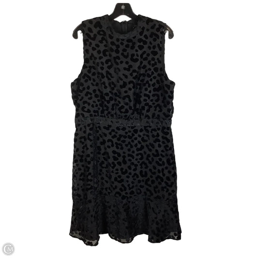 Dress Casual Short By Ann Taylor In Black, Size: 14