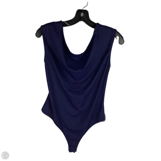 Bodysuit By Le Lis In Navy, Size: L