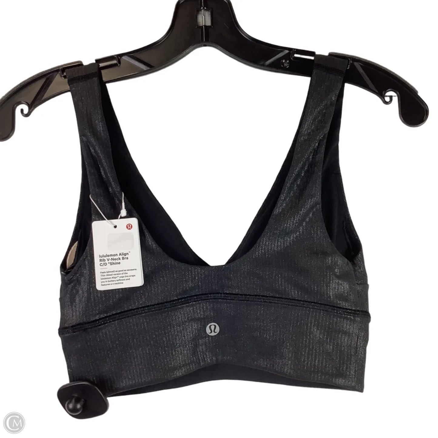 Athletic Bra By Lululemon In Black, Size: 4
