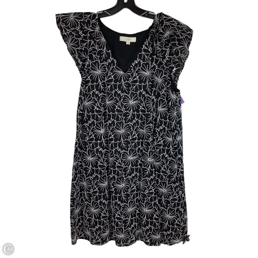 Dress Casual Short By Loft In Black & White, Size: Xl