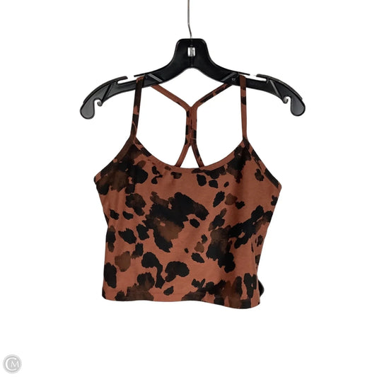 Athletic Tank Top By Beyond Yoga In Animal Print, Size: L