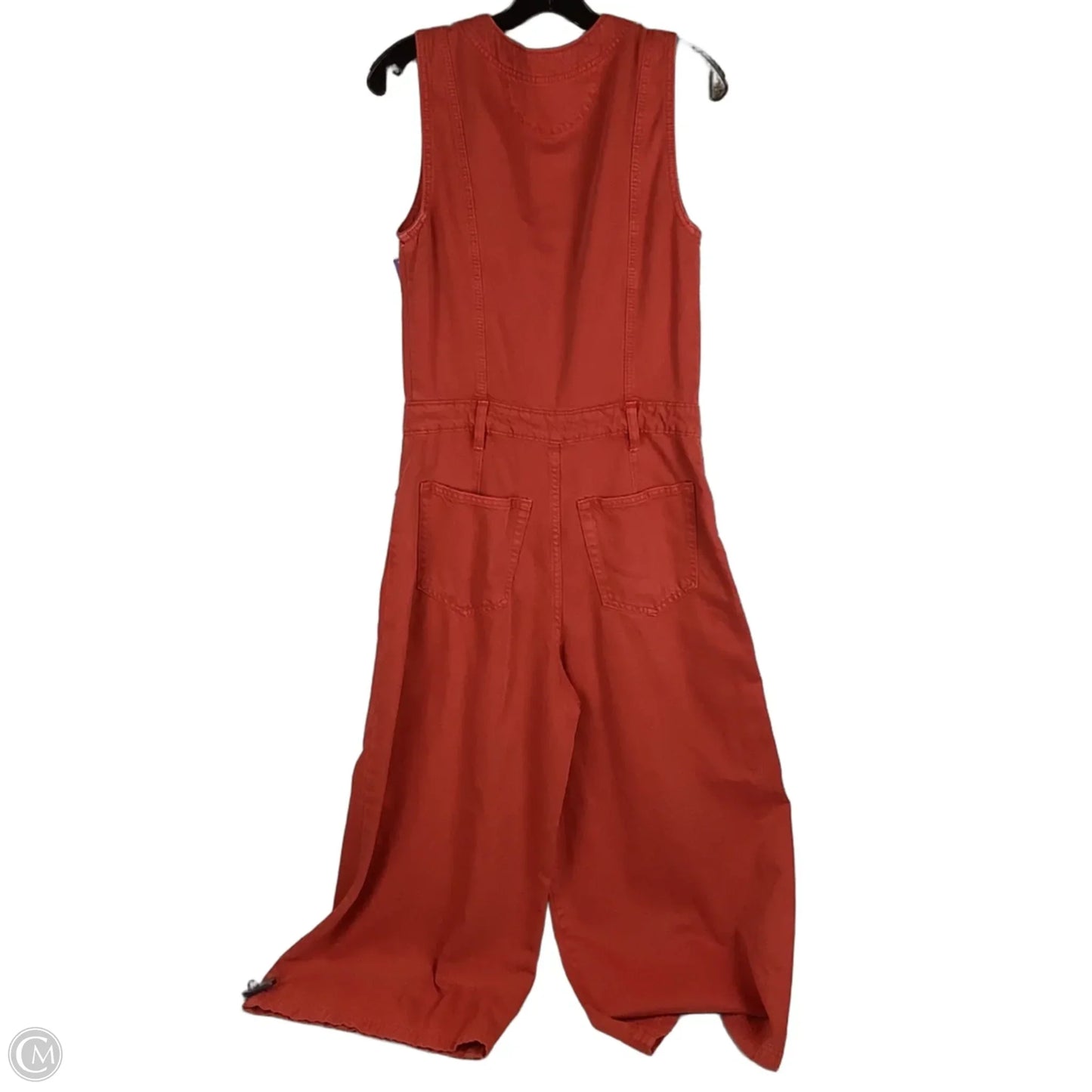 Jumpsuit By Universal Thread In Red Denim, Size: 4