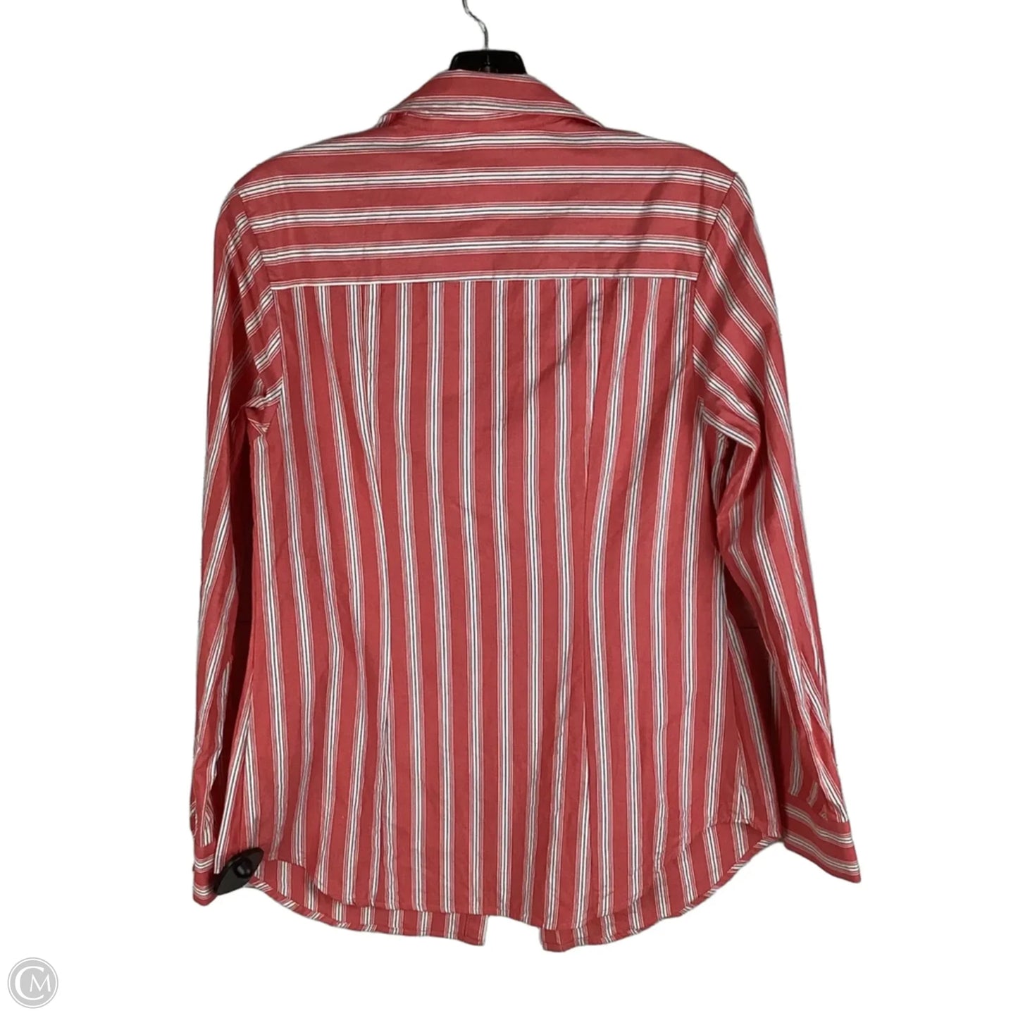 Top Long Sleeve By Maeve In Striped Pattern, Size: S