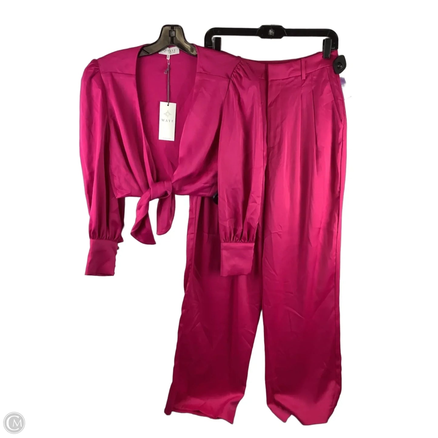 Pants Set 2pc By Wayf In Pink, Size: S