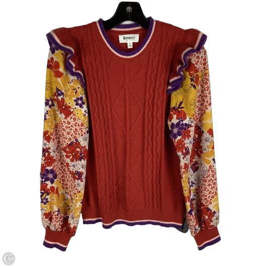 Sweater By &merci In Red, Size: S