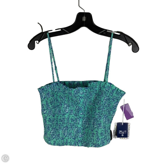 Top Sleeveless By Target-designer In Teal, Size: M