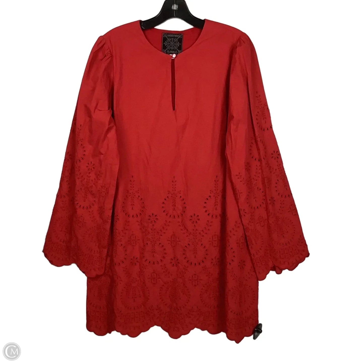 Dress Casual Short By Johnny Was In Red, Size: S