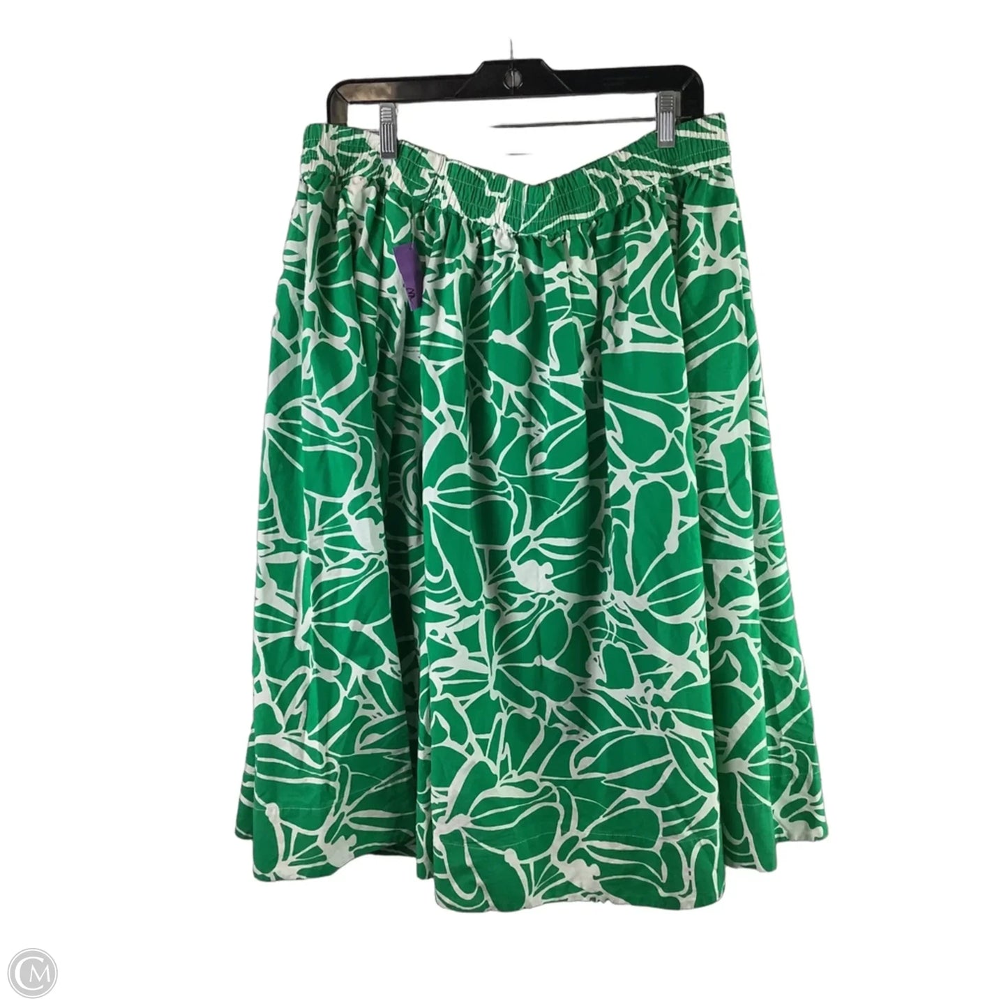 Skirt Maxi By Banana Republic In Green, Size: Xl