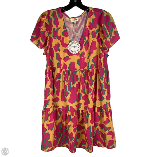 Dress Casual Short By Umgee In Animal Print, Size: S