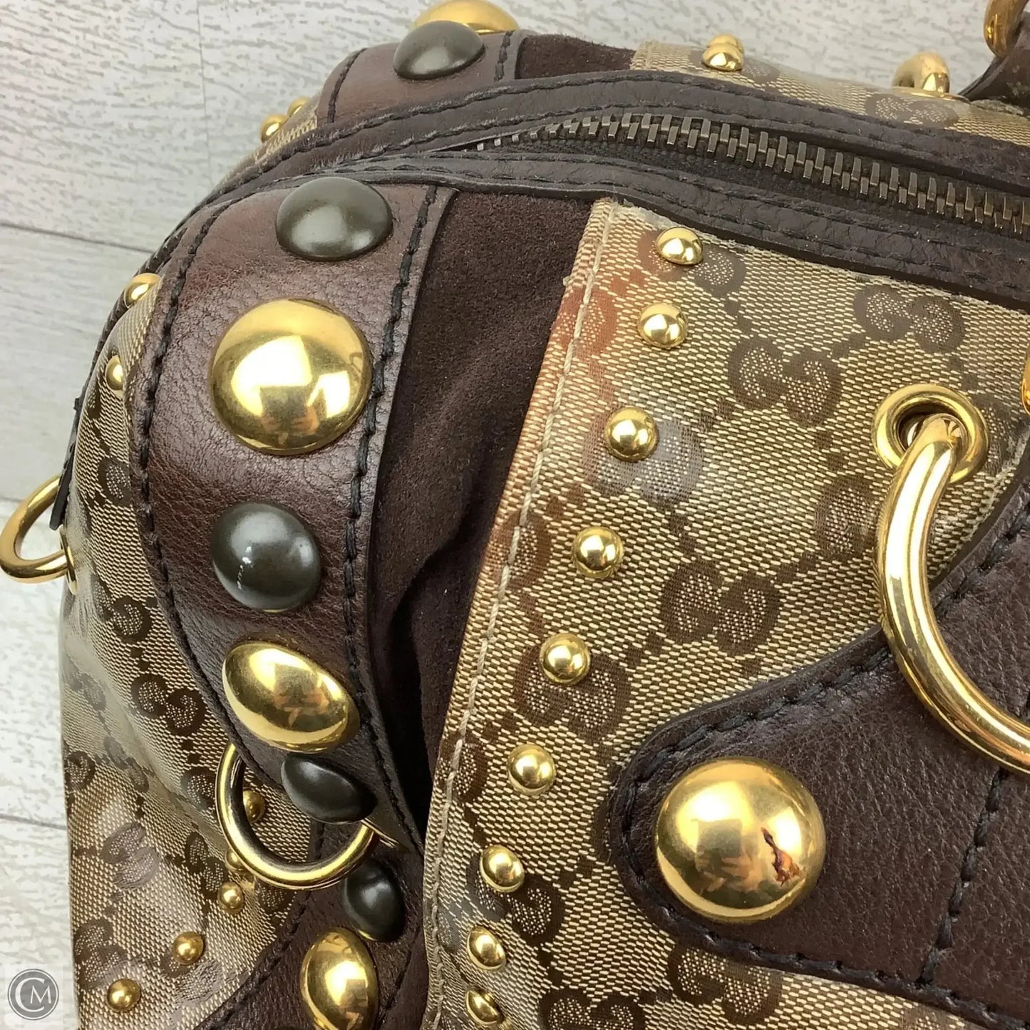 Handbag Luxury Designer By Gucci, Size: Large