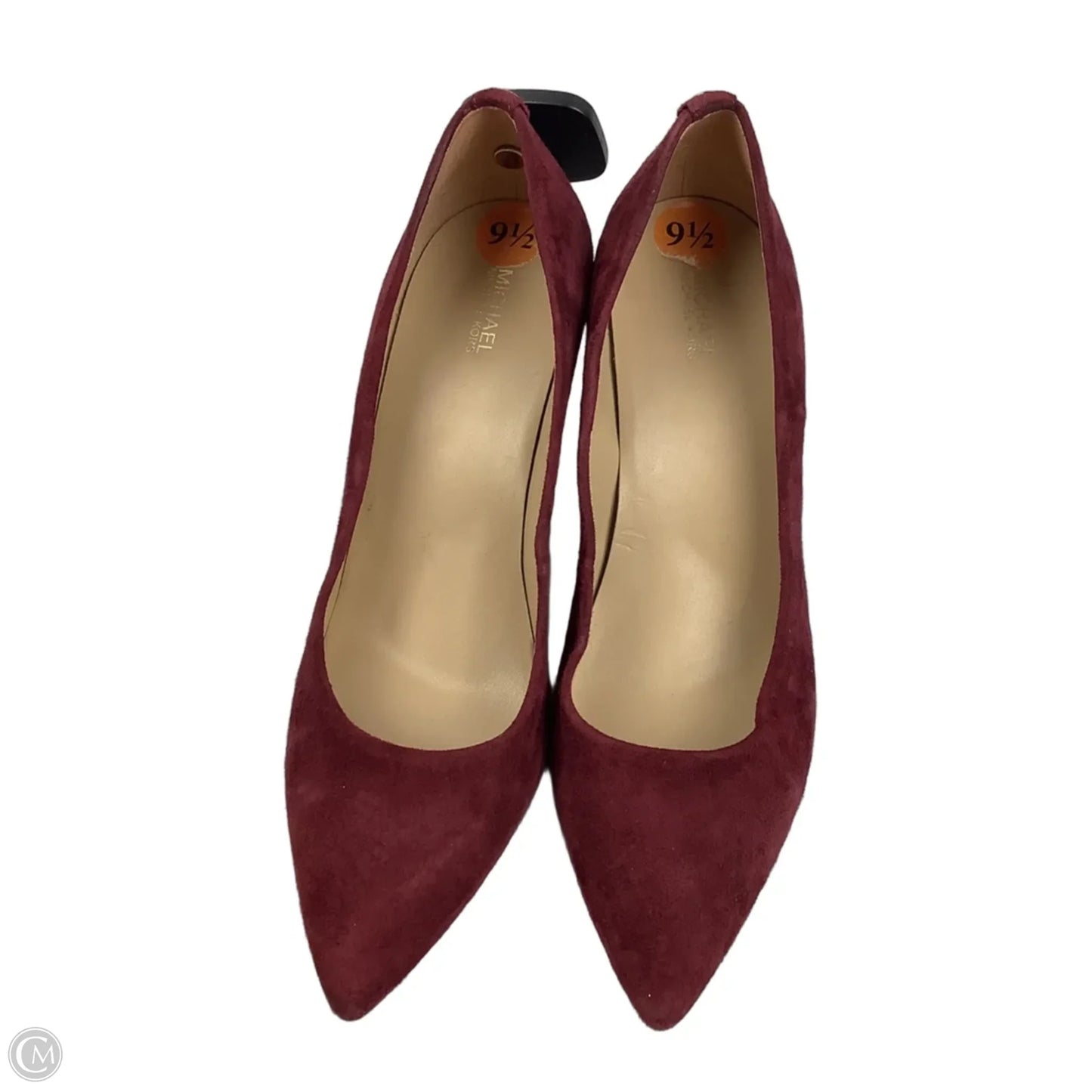 Shoes Heels Stiletto By Michael By Michael Kors In Maroon, Size: 9.5