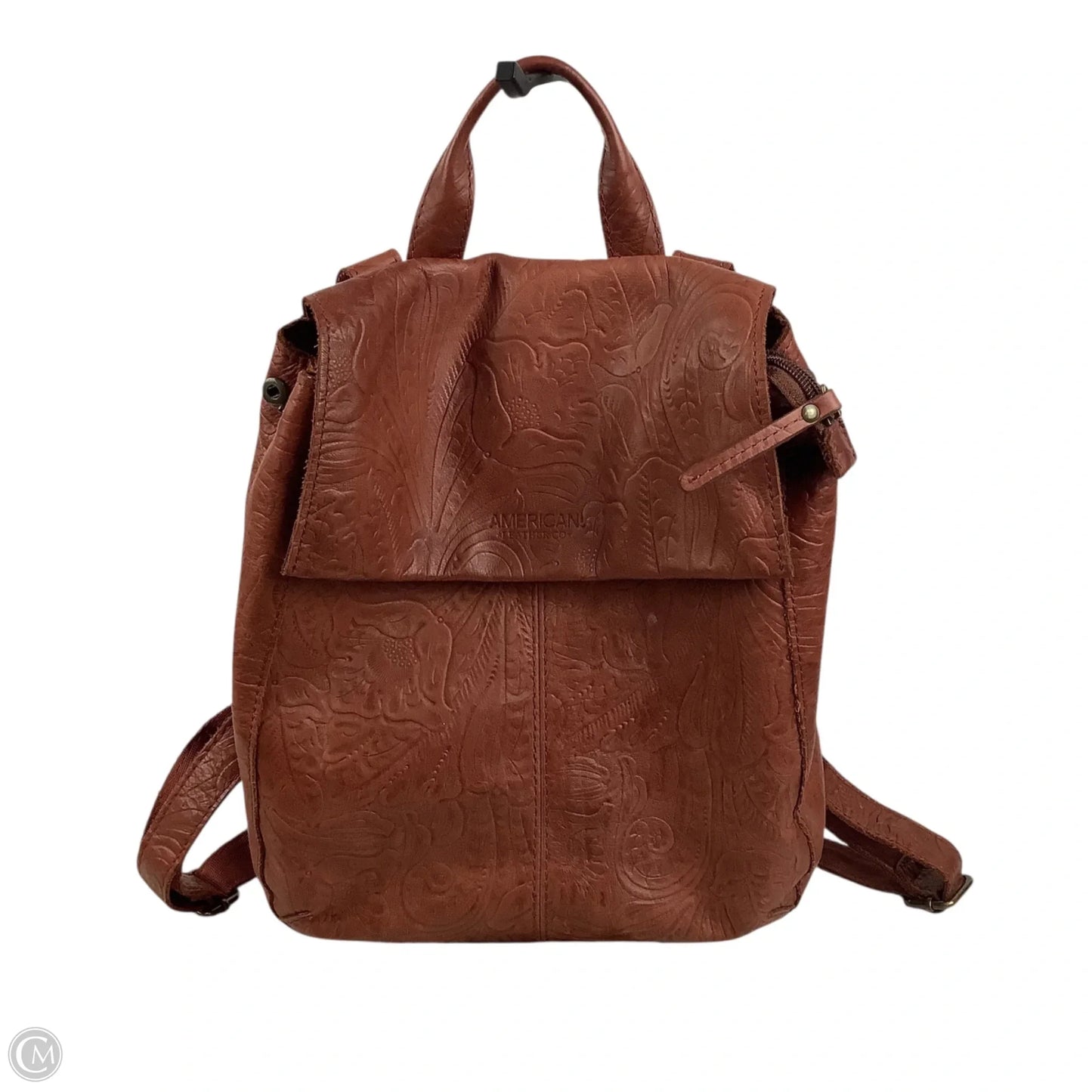 Backpack Leather By Cmc, Size: Medium
