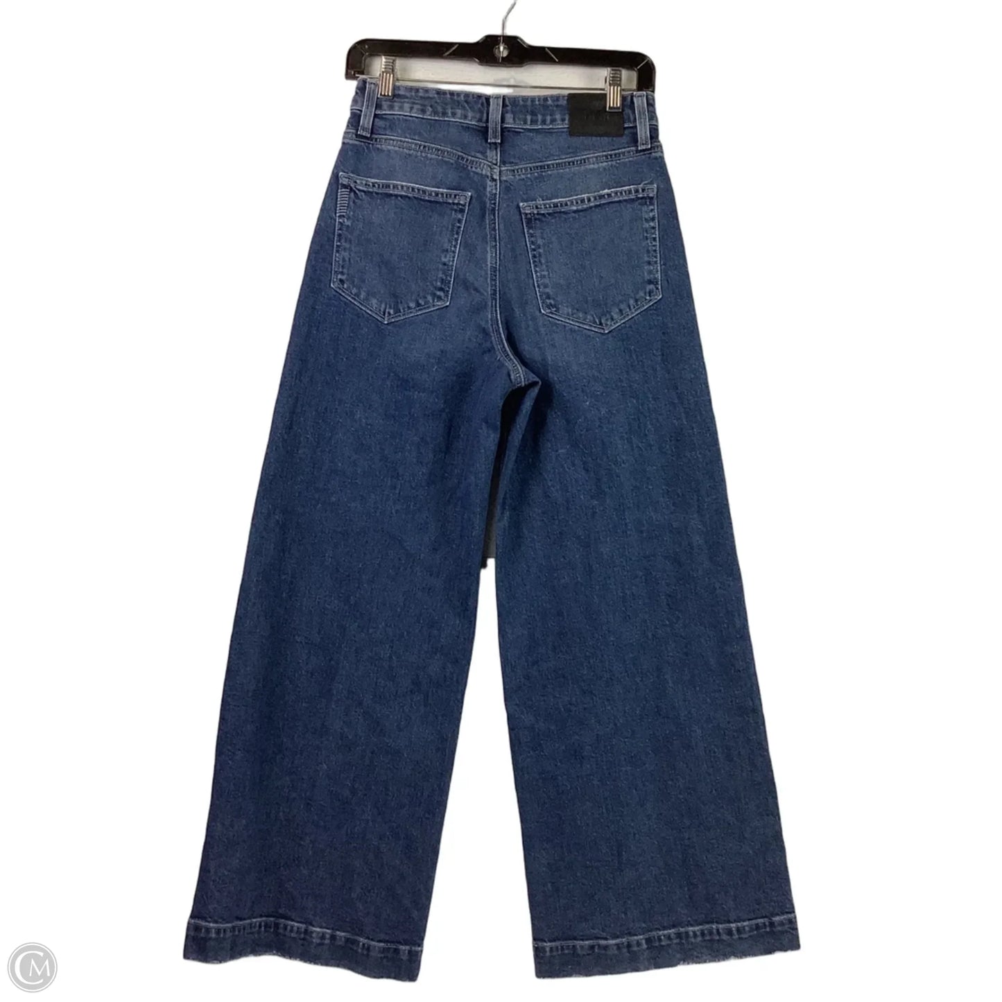 Jeans Wide Leg By Paige In Blue Denim, Size: 2