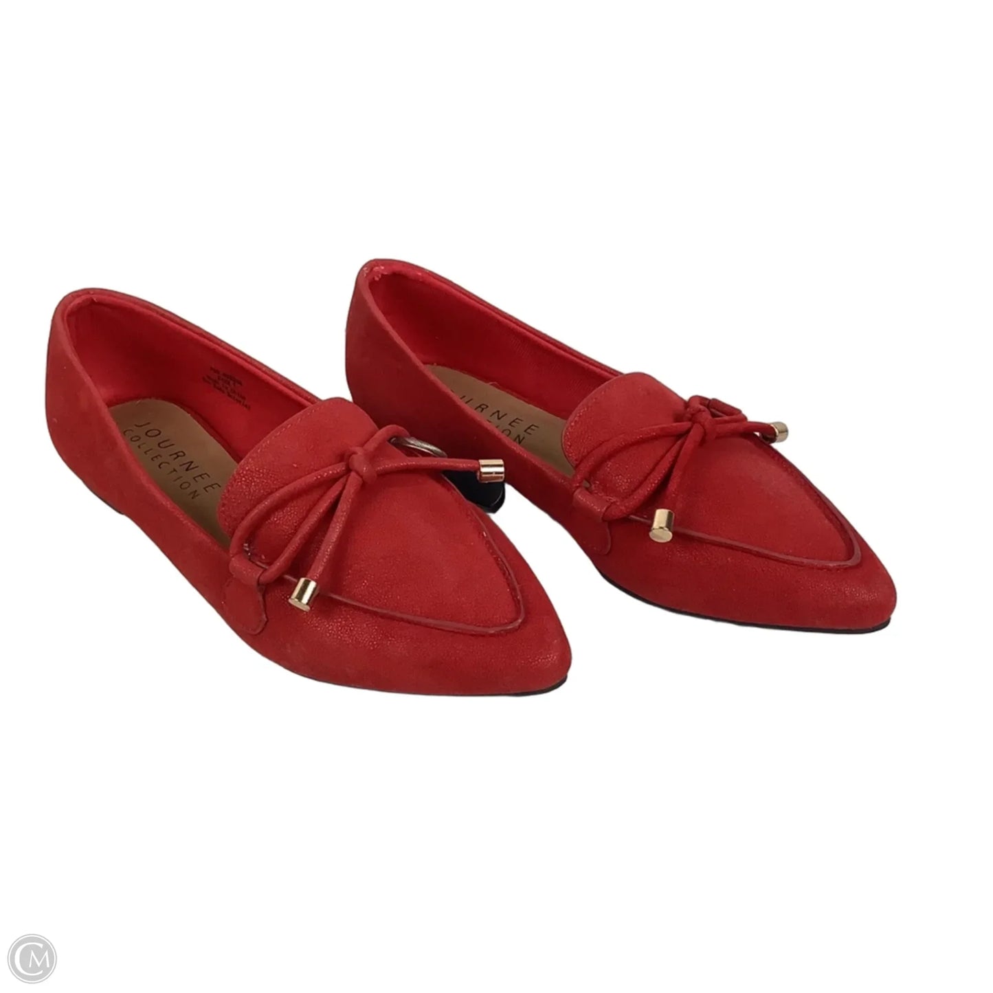 Shoes Flats By Journee In Red, Size: 7