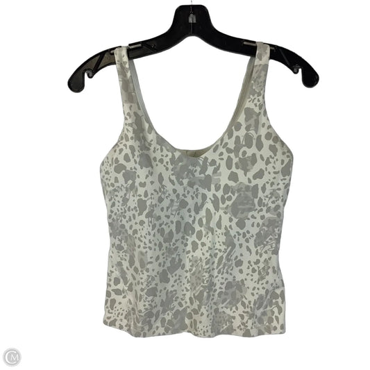Athletic Tank Top By Lululemon In Grey, Size: 6