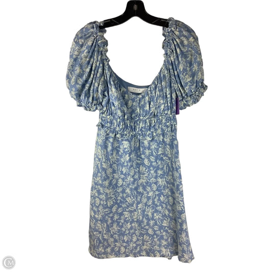 Dress Casual Short By Astr The Label In Blue, Size: M