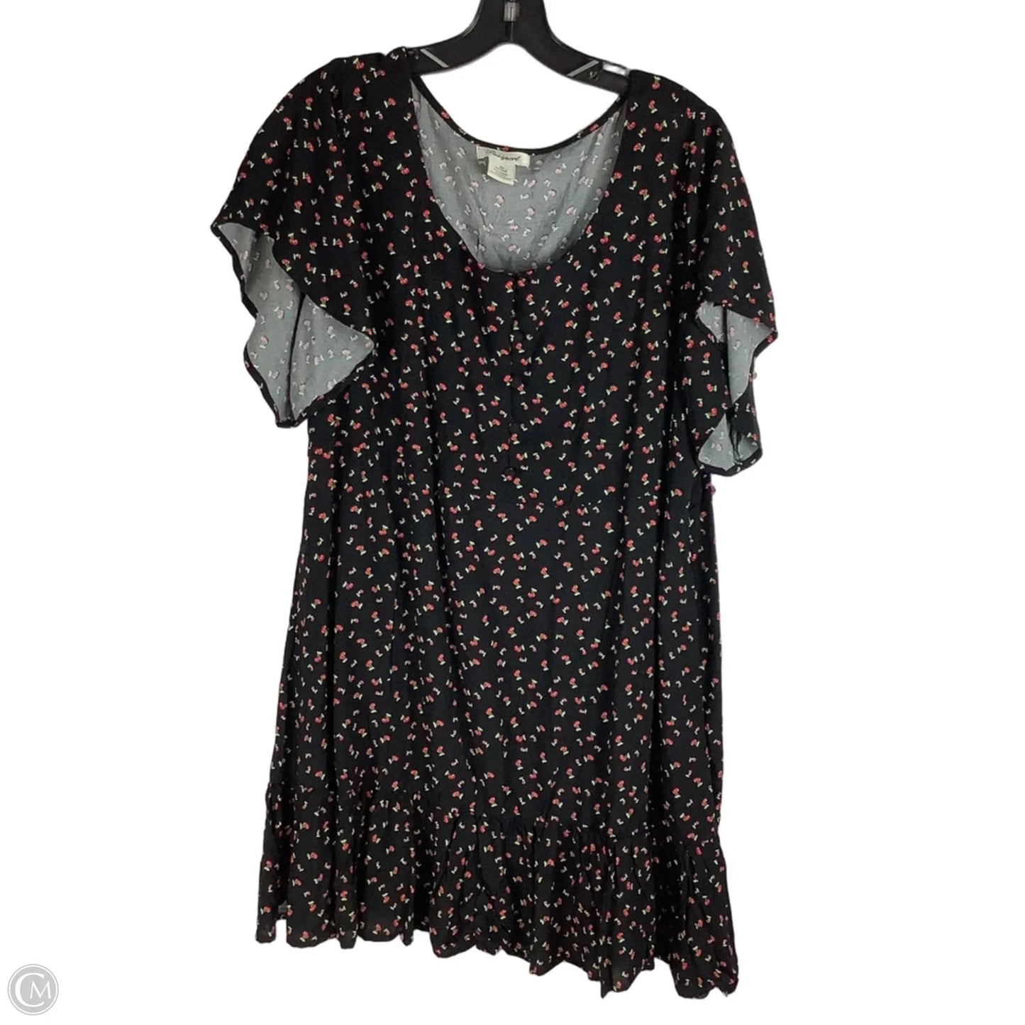Dress Casual Short By Passport In Black, Size: 2x