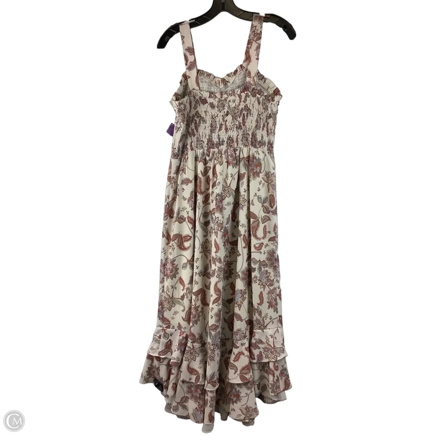 Dress Casual Midi By Grace Karin In Floral Print, Size: M