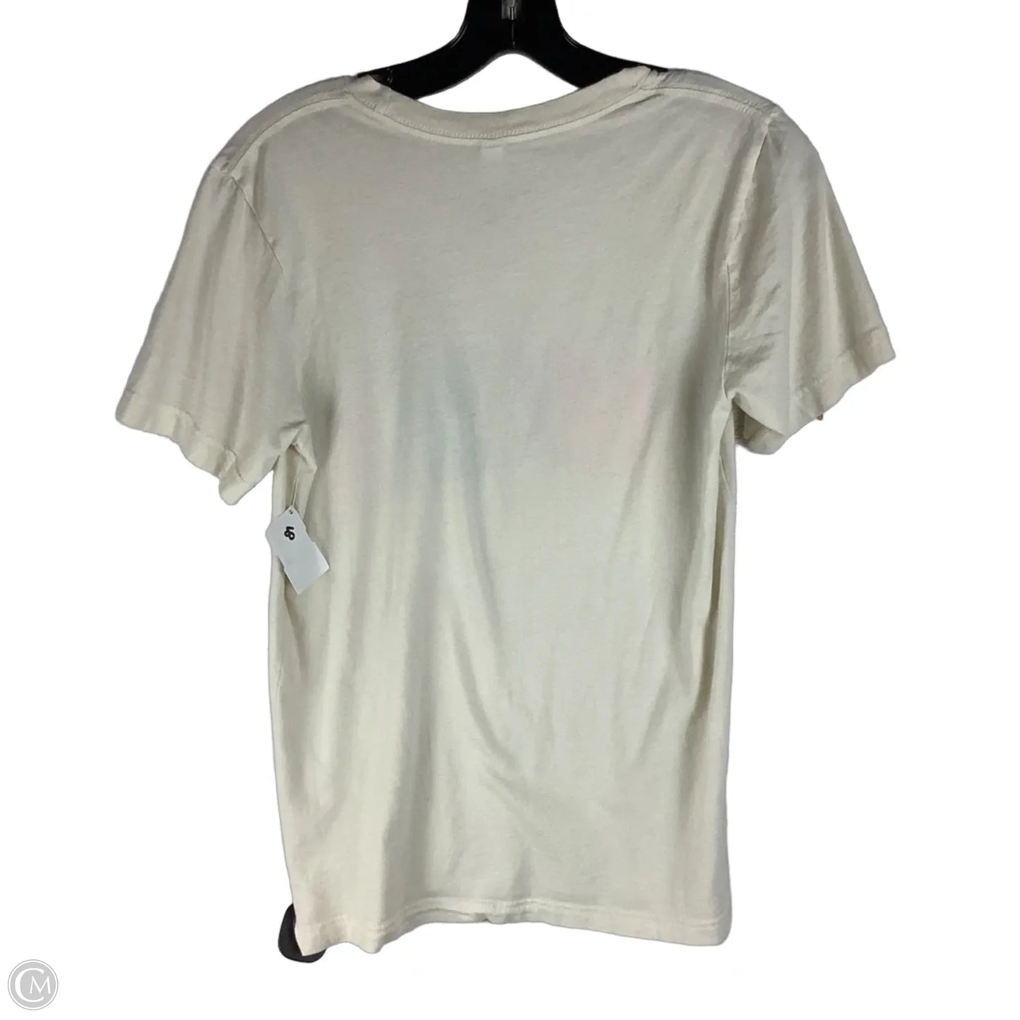Top Short Sleeve Basic By Bella + Canvas In Cream, Size: S