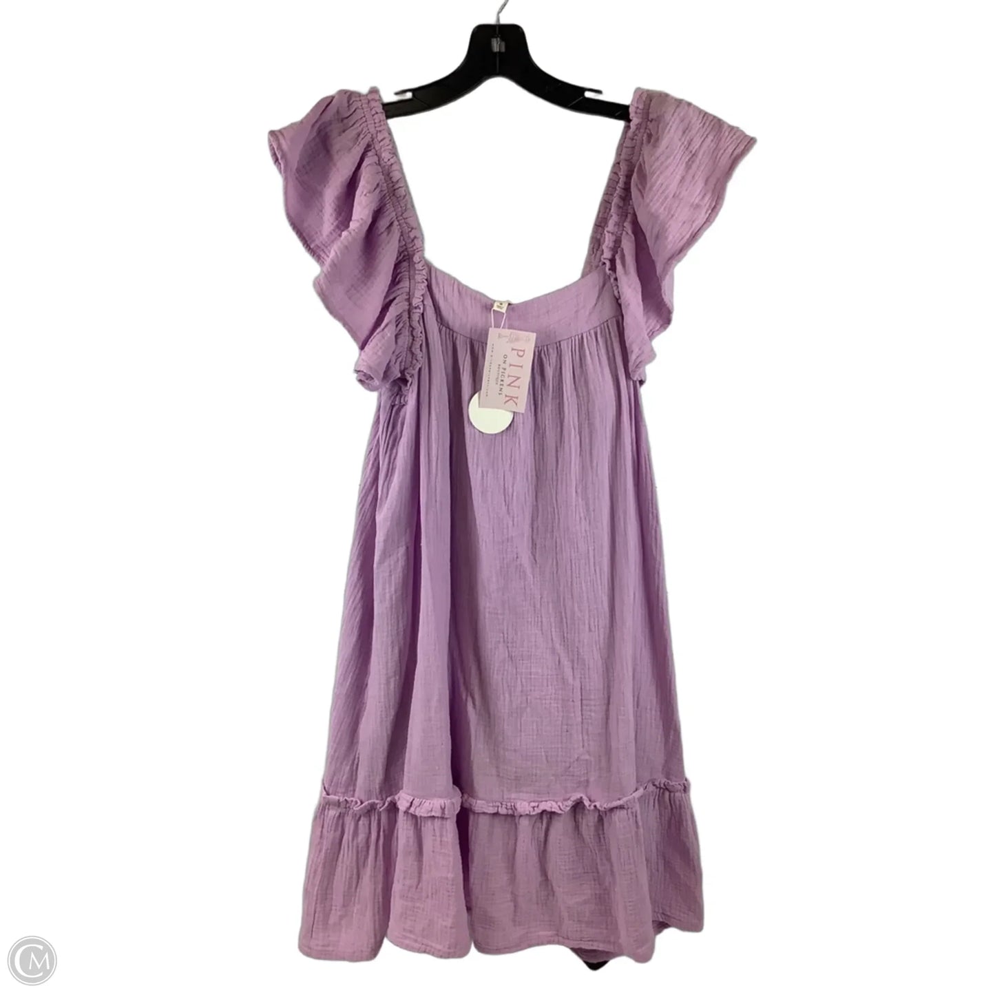 Dress Casual Midi By Oddi In Purple, Size: M
