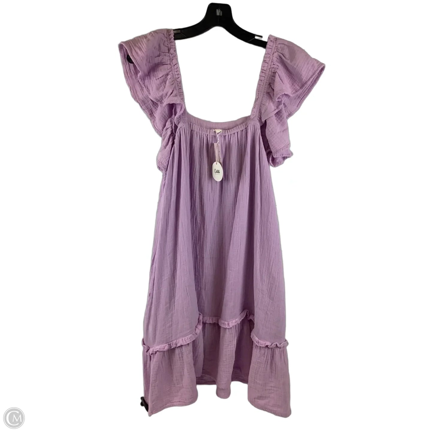 Dress Casual Midi By Oddi In Purple, Size: M