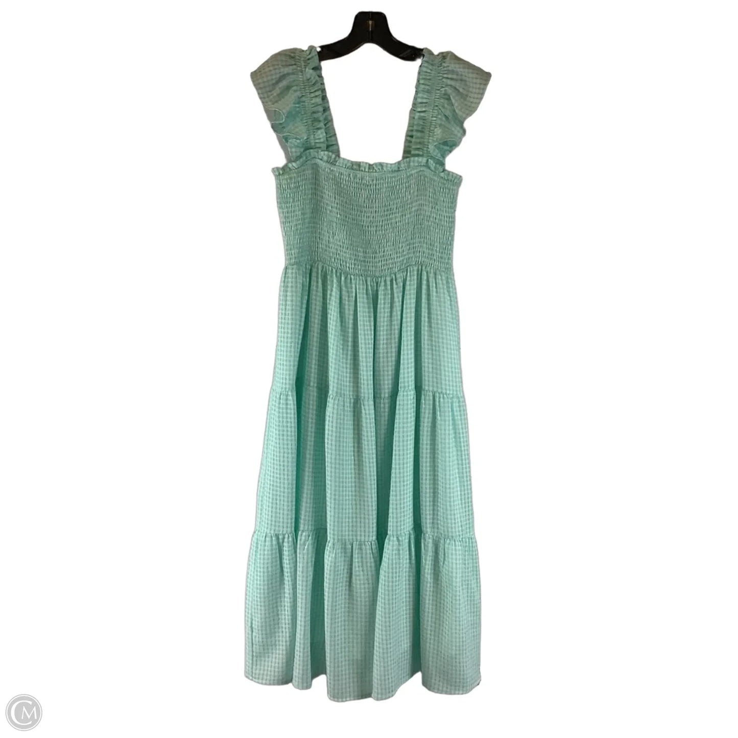 Dress Casual Midi By Skies Are Blue In Blue, Size: S